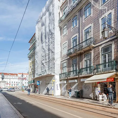 Lejlighed Exclusive In The Center Of Praca Da Figueira Lisboa